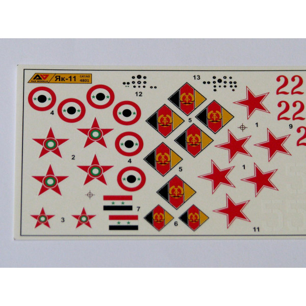 Yakovlev Yak-11 Military Trainer  1/48 A&A Models 4801