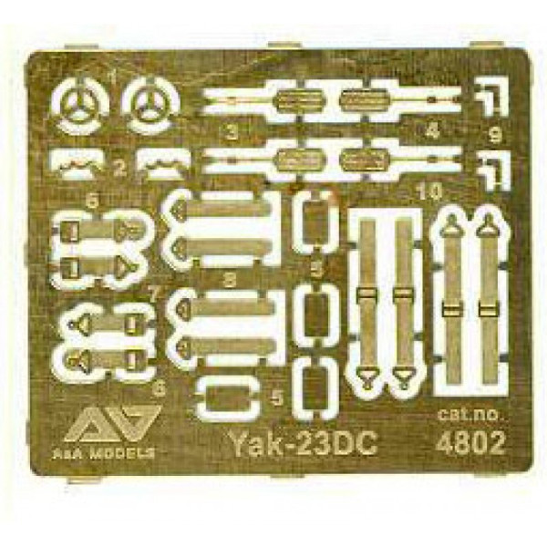 Навчально-тренувальний винищувач Як-23DC 1/48 A & A Models 4802