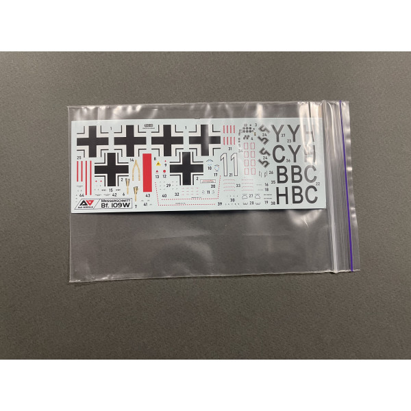 Messerschmitt Bf109W-1 experimental.floatplane 1/48 A&A Models 4812