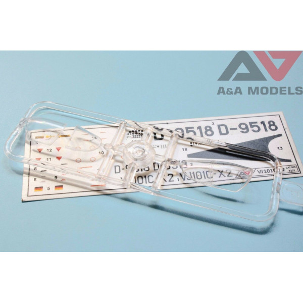 VJ101C-X2 Supersonic capable VTOL fighter  1/72 A&A Models 7202