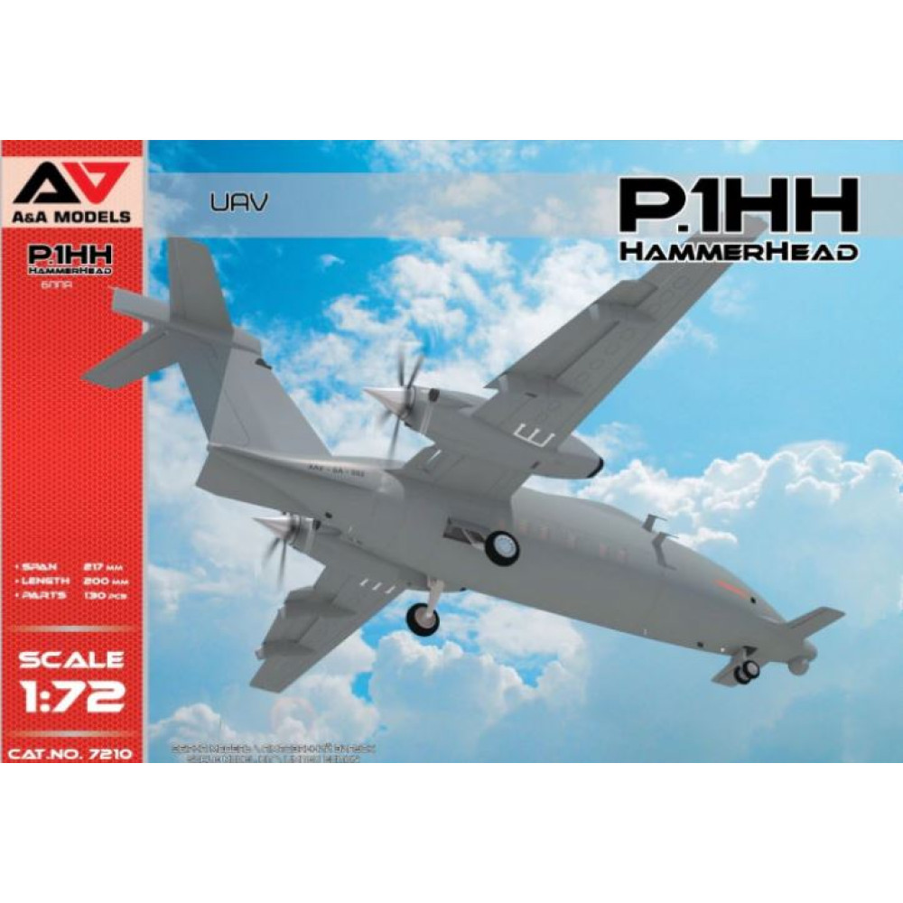 P.1HH HammerHead UAV 1/72 A&A Models 7210