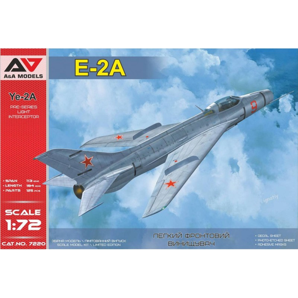 Ye-2A Pre-series light interceptor  1/72 A&A Models 7220