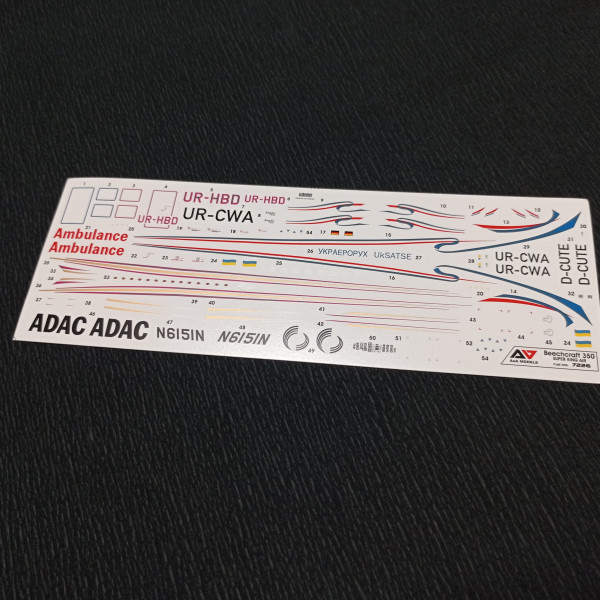 Beechcraft 350 Super King Air 1/72 A&A Models 7226