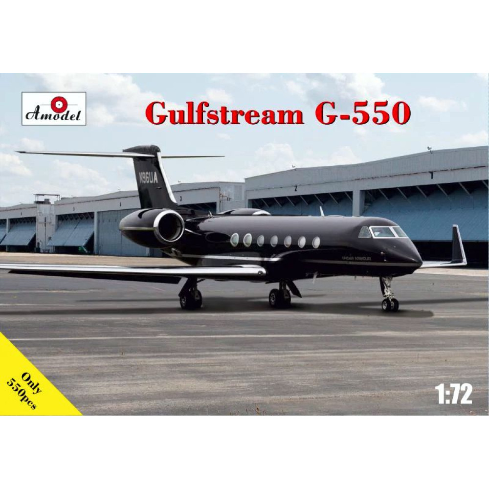 G-550 Gulfstream business jet  1/72 Amodel 72361