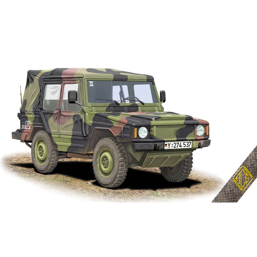 Iltis 0,5t Light truck 4x4  1/35 ACE 35101