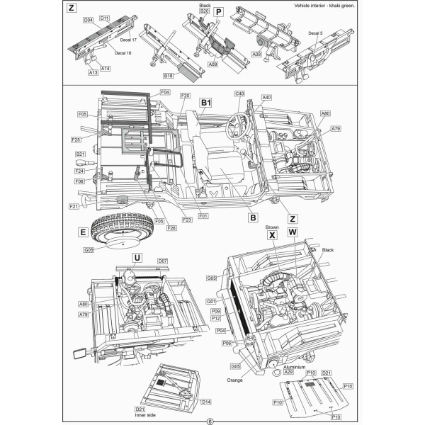 0,5t Light truck 4x4 Iltis SAN w/medical mission  1/35 ACE 35103