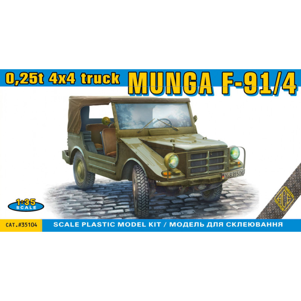 0,25t 4x4 truck Munga F 91/4 1/35 ACE 35104