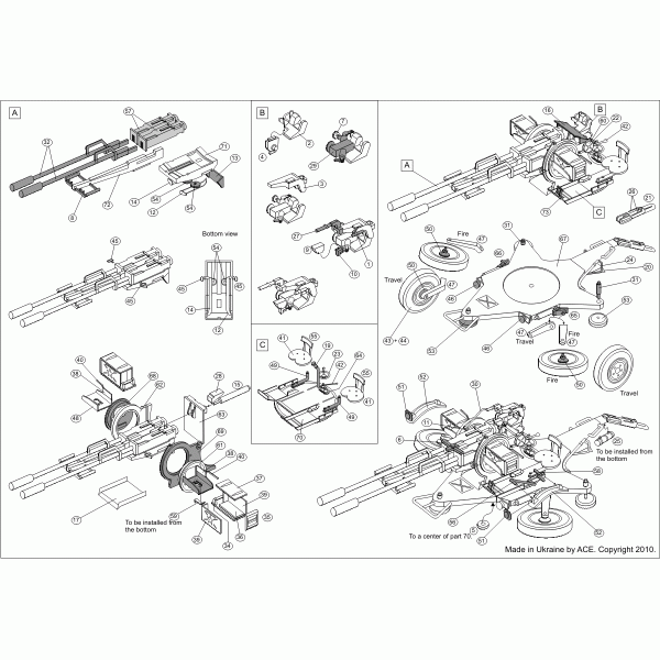 Anti-Aircraft Gun ZU-23-2 1/48 ACE 48101