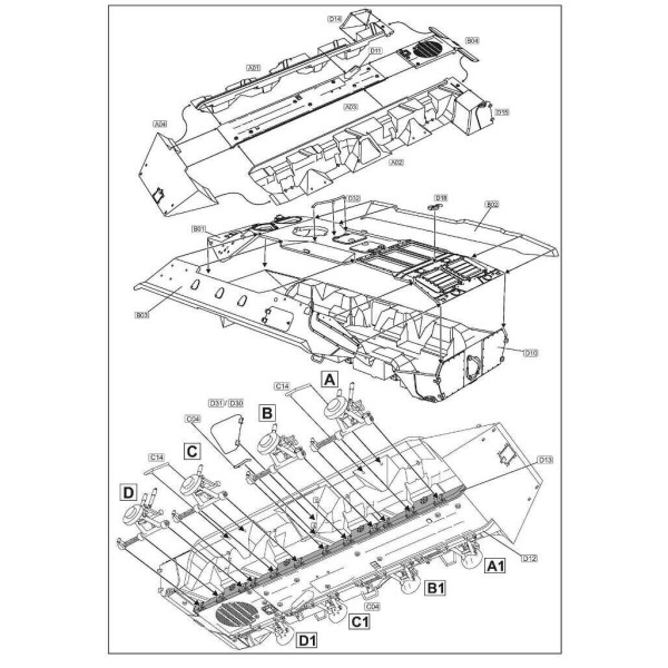 Soviet APC BTR-70 (early production series) 1/72 ACE 72164