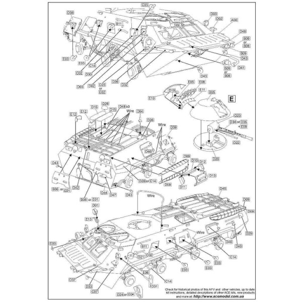 BTR-80 (early production) Soviet APC 1/72 ACE 72171
