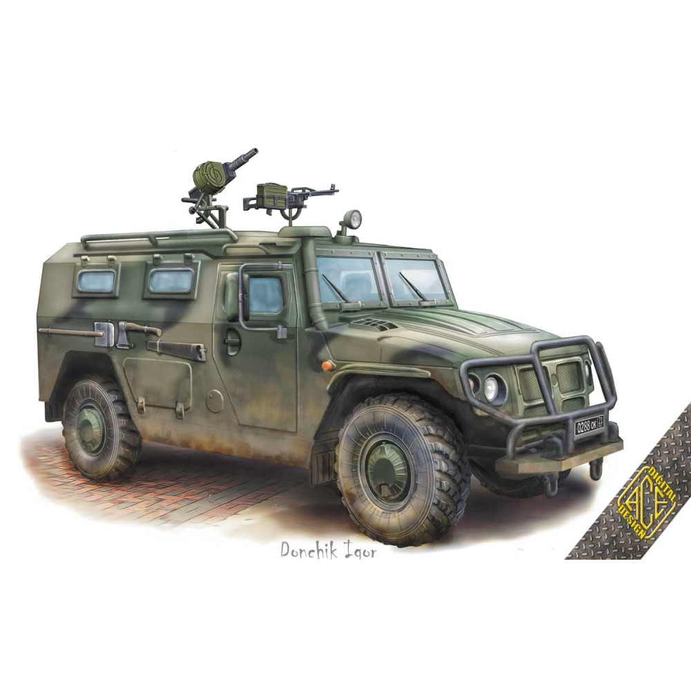 STS Tiger (special transport vehicle 233014) 1/72 ACE 72177