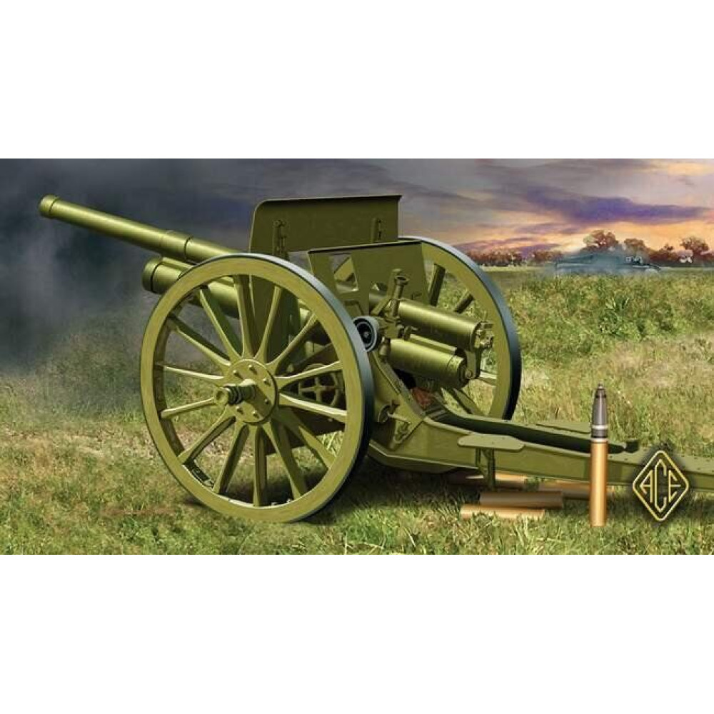 3 inch (76.2mm) Russian gun model 1902/30 1/72 ACE 72252