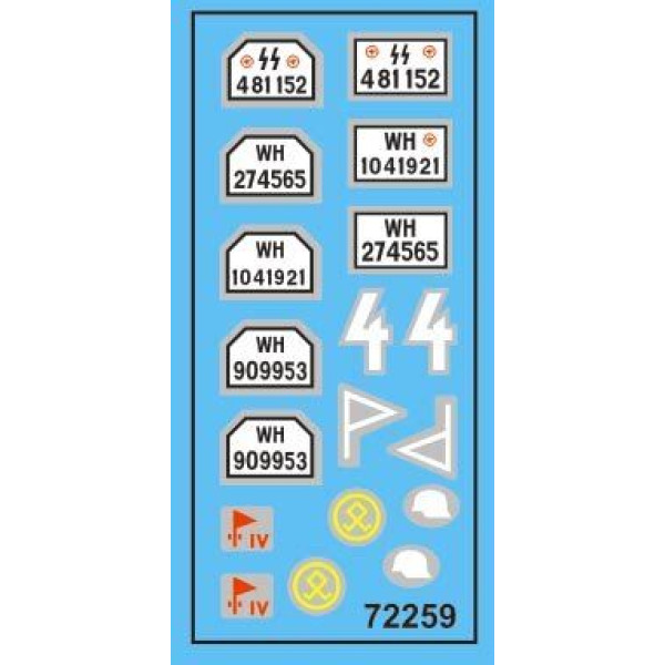 Kfz.16 -uniform chassis medium signals car 1/72 ACE 72259