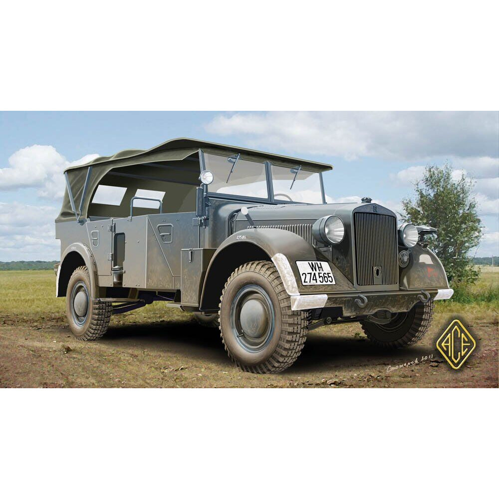 Kfz.16 -uniform chassis medium signals car 1/72 ACE 72259