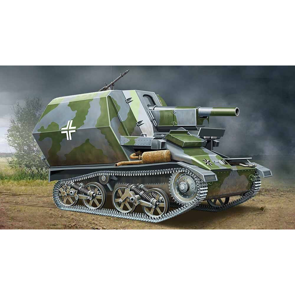 10,5cm leFH-16 Sfl. Auf Geschuetzpanzer Mark.VI  1/72 ACE 72293