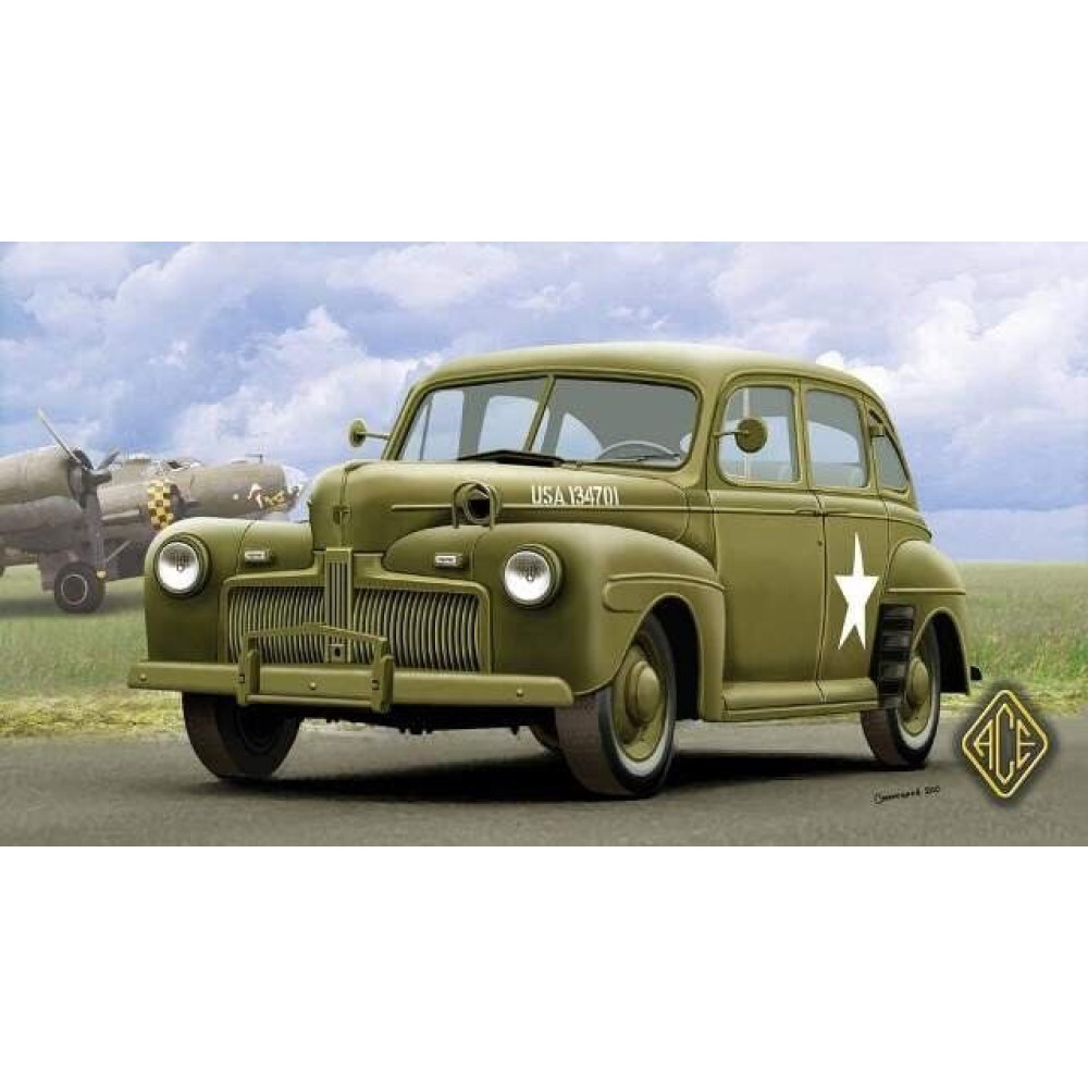 US Army Staff Car Fordor model 1942 1/72 ACE 72298