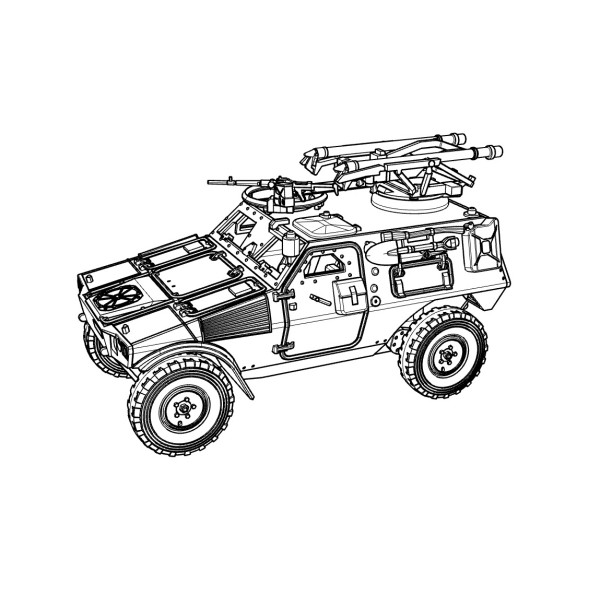 VB2L Mistral (SAM). Long base. 1/72 ACE 72423