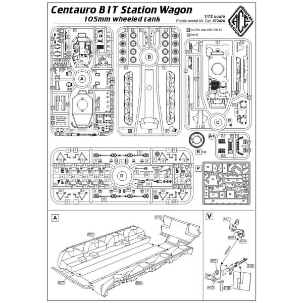 Сentauro B1T Station Wagon 1/72 ACE 72424