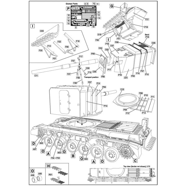 FV4005 "JS-killer" 183mm on Centurion hull 1/72 ACE 72429