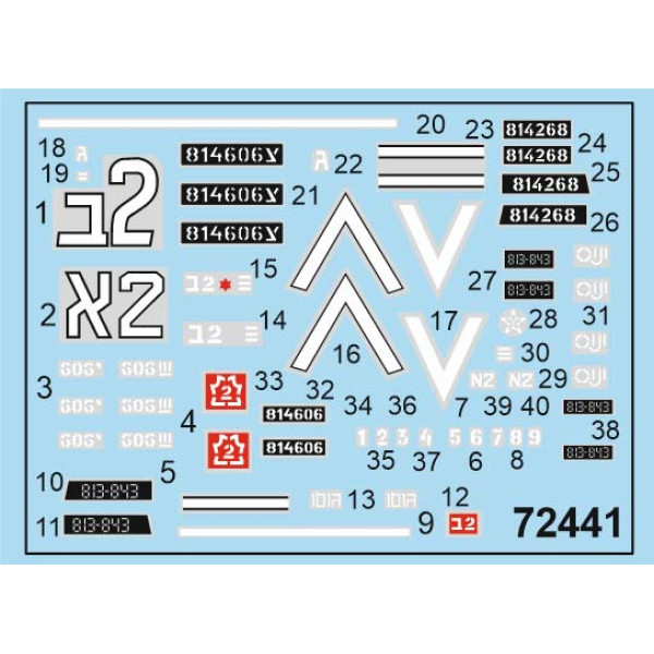 IDF Shot Kal Gimel/Dalet  1/72 ACE 72441