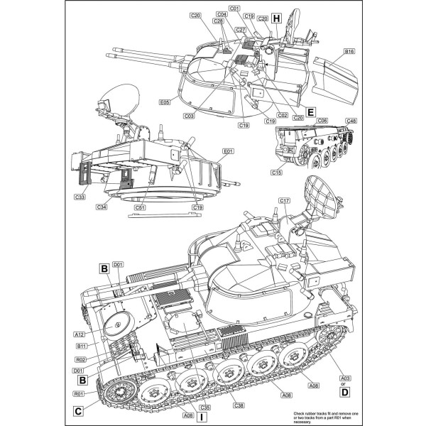 AMX-13 DCA twin 30mm AA version 1/72 ACE 72447