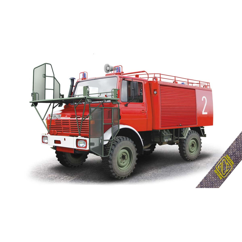 Unimog U 1300L Feuerlösch Kfz TLF 1000 1/72 ACE 72452