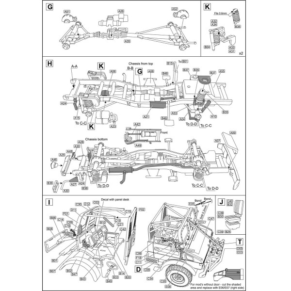 JACAM 4x4 Unimog for long-range patrol missions 1/72 ACE 72458