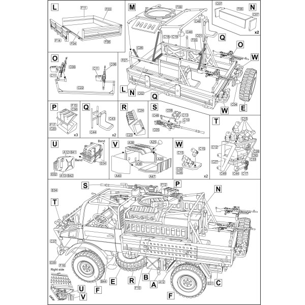 JACAM 4x4 Unimog for long-range patrol missions 1/72 ACE 72458