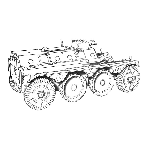 EBR-ETT (Engin Transporteur de Troupes) 1/72 ACE 72460