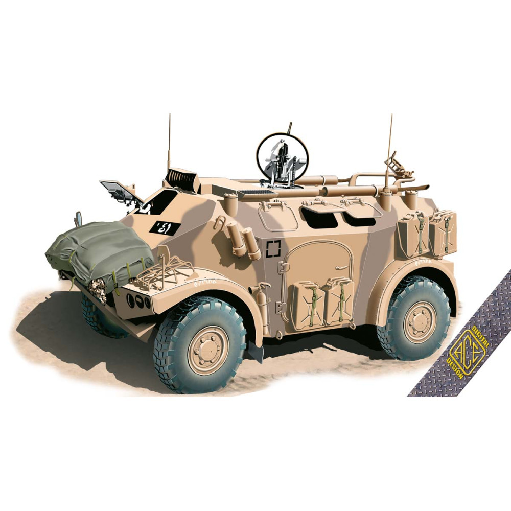 M3 wheeled Armoured Personnel Carrier (4x4) 1/72 ACE 72463