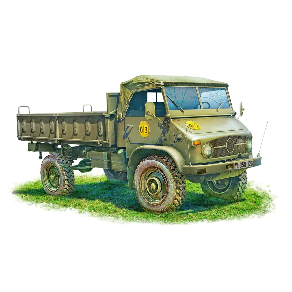 Unimog S 404 со складным верхом кабины 1/72 ACE 72466