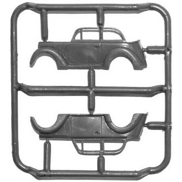 1937 Olympia Stabswagen (Staff Car) Sedan 1/72 ACE 72506