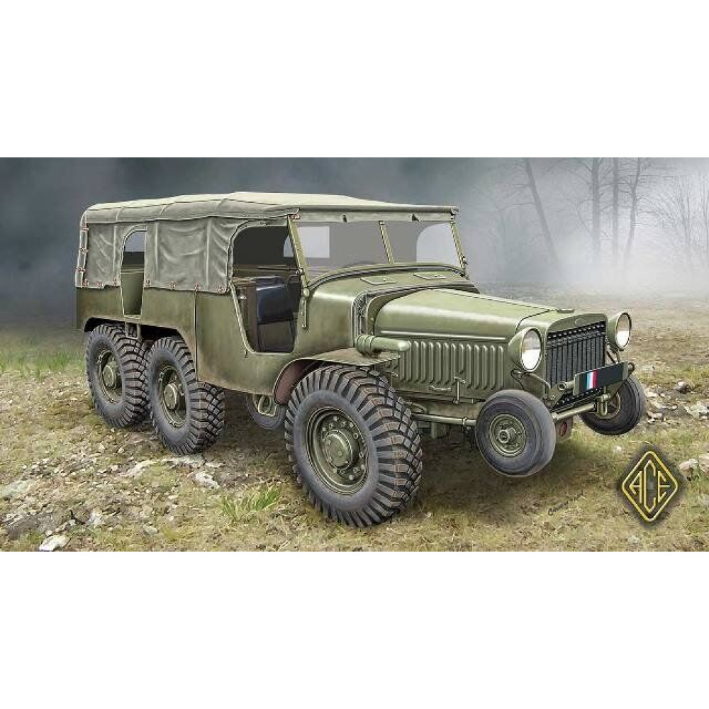 French Artillery tractor (6x6) W-15T 1/72 ACE 72536