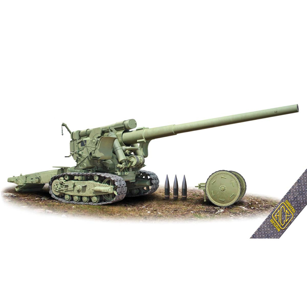 152-mm gun model 1935 (Br-2)  1/72 ACE 72560