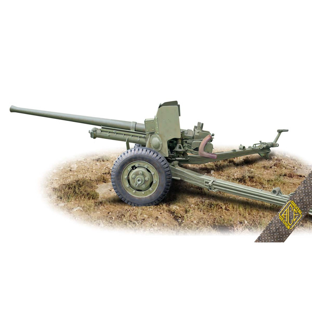 57-mm US M-1 anti-tank gun on M-2 carriage 1/72 ACE 72562