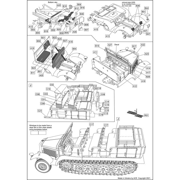 SdKfz.6/1 Zugkraftwagen 5t Artillerie 1/72 ACE 72568
