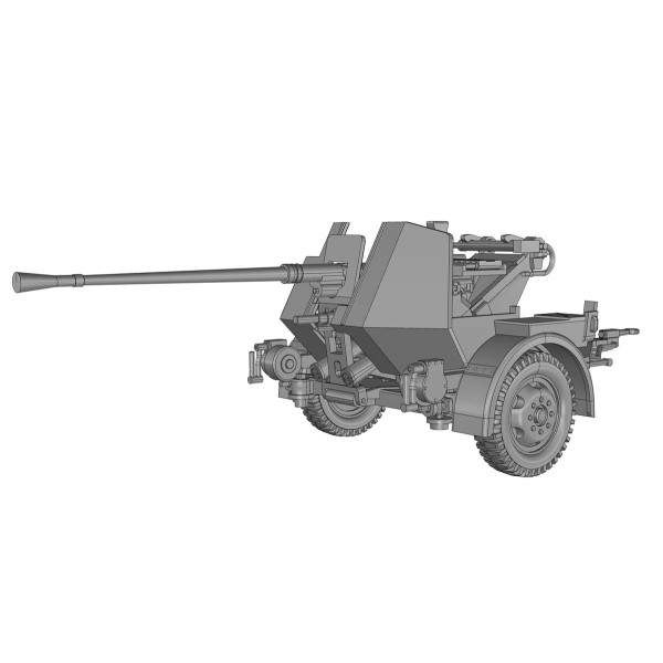 3.7cm Flak 36 anti-aircraft machine gun on an Sd.Ah.52 trailer 1/72 ACE 72570
