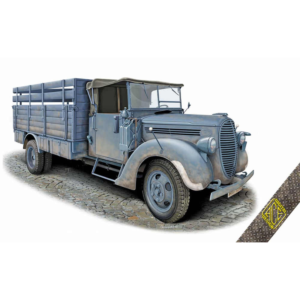 G917T 3t German Cargo Truck (soft cab)  1/72 ACE 72575