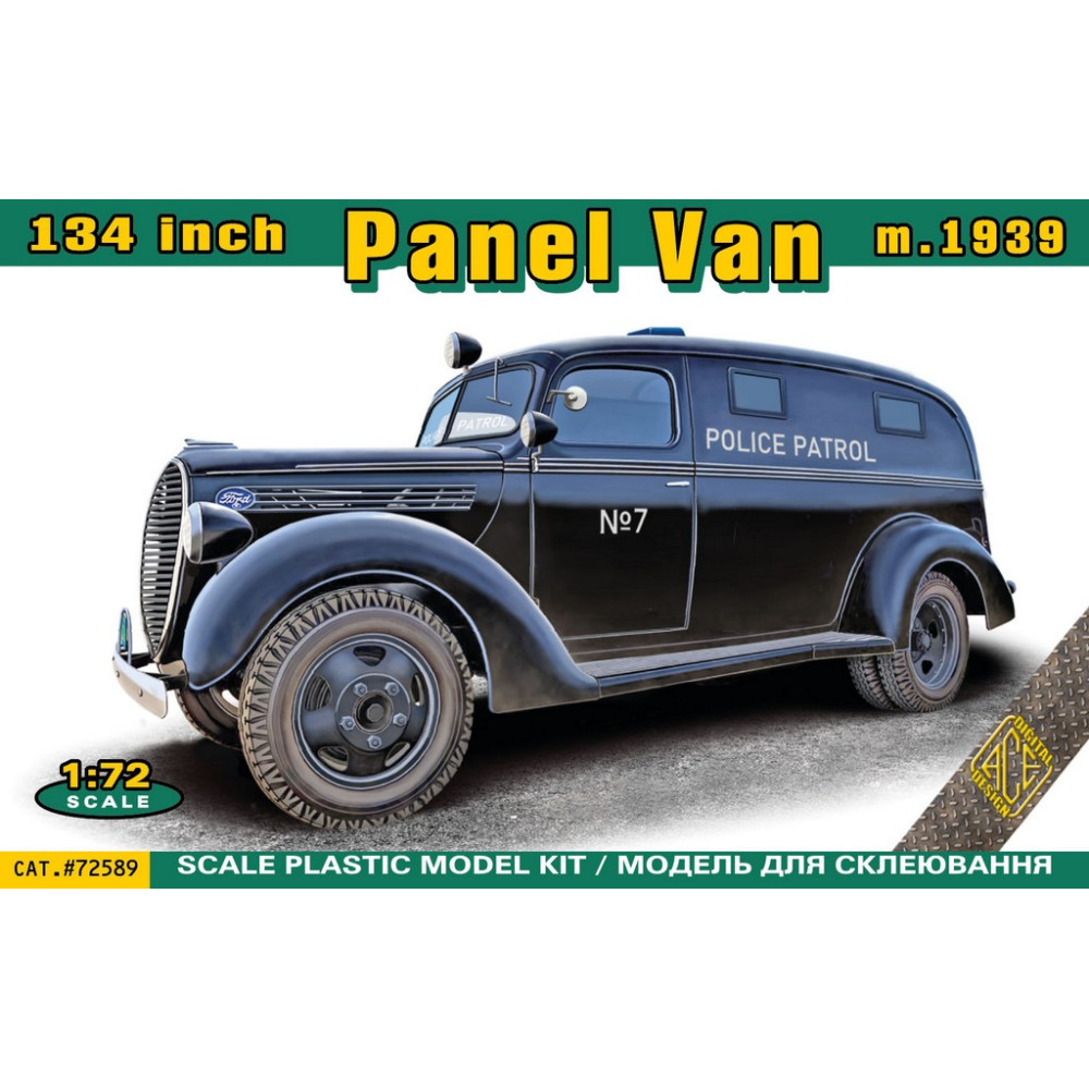 Ford Panel Van 1939  1/72 ACE 72589