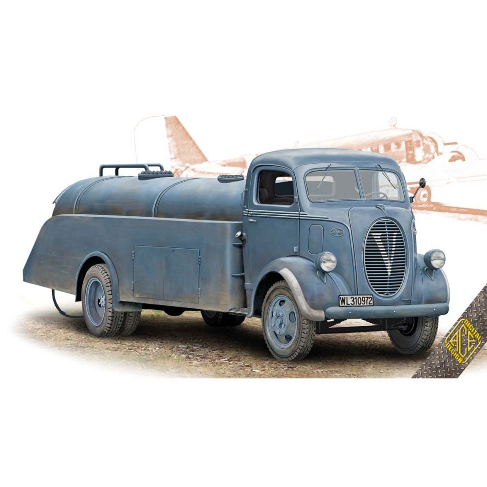 COE (CabOverEngine) refueler truck m.1939  1/72 ACE 72592