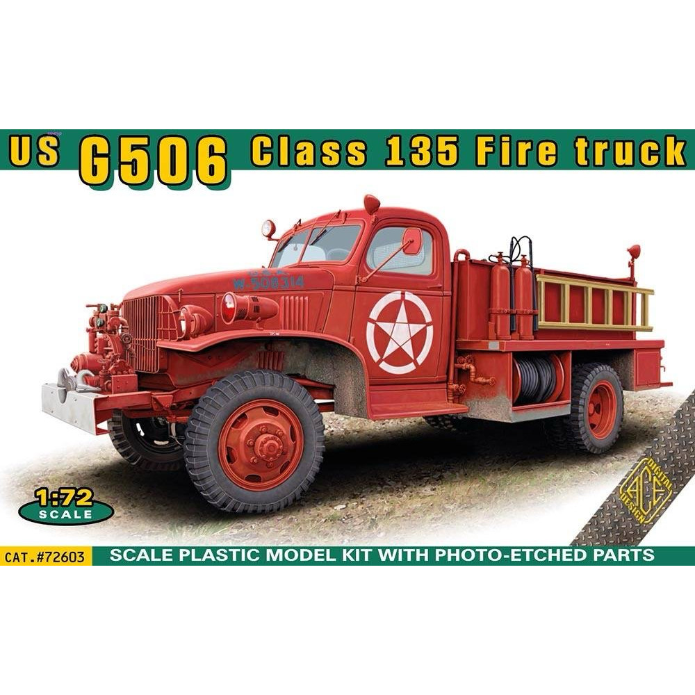 US G506 Class 135 Fire truck 1/72 ACE 72603