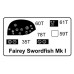Fairey Swordfish (for Frog/NOVO kit with film for the panel desk) 1/72 ACE PE7219
