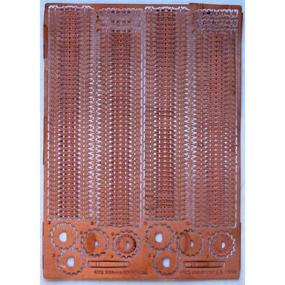 KV tracks (700mm wide tracks for PST KV-1/2/8 kits) 1/72 ACE PE7231