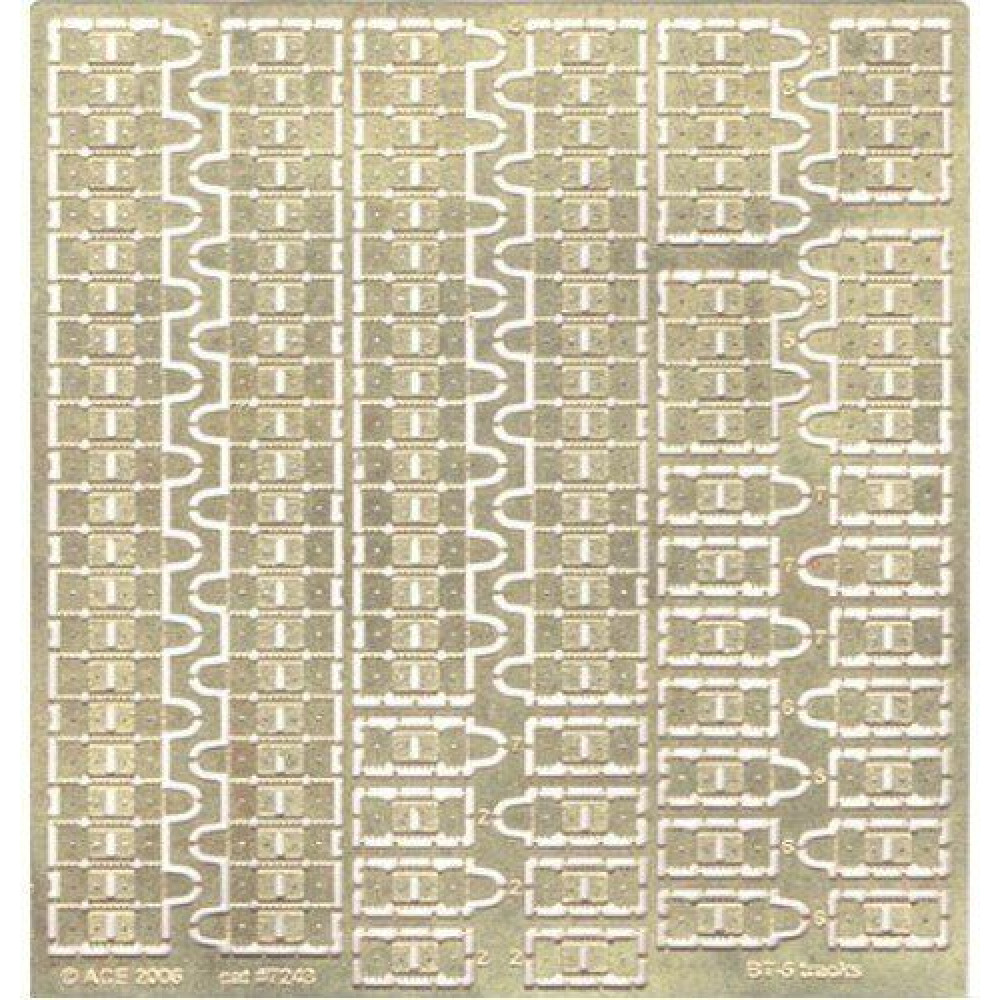 BT-5 tracks for UM kit 1/72 ACE PE7243