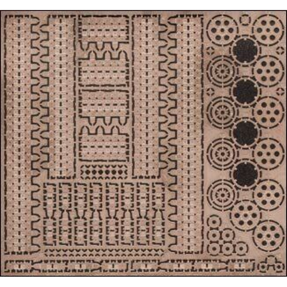 BT-7 tracks mod.1938 + 634mm drive wheels (for UM kit)  1/72 ACE PE7244