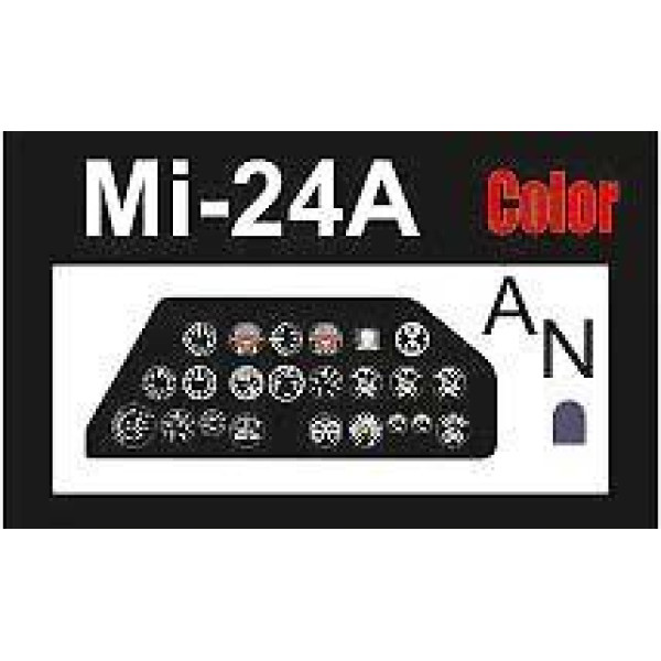 Mi-24 A (cockpit interior set for Zvezda kit) 1/72 ACE PE7259