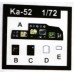 Ka-52 interior (regular fret +prepainted fret + color desk on film + 2 masks for Zvezda kit)  1/72 ACE PE7267