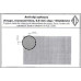 Anti-slip surfaces (X-type, 0.6 mm step, recessed lines; 135x64mm)  ACE a004