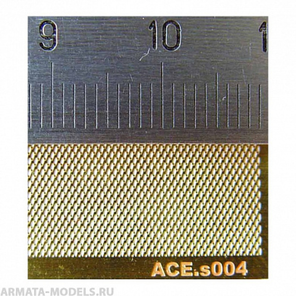 Slanting Wattled net - cell 1,0x0,5mm , 70*45mm  ACE s004