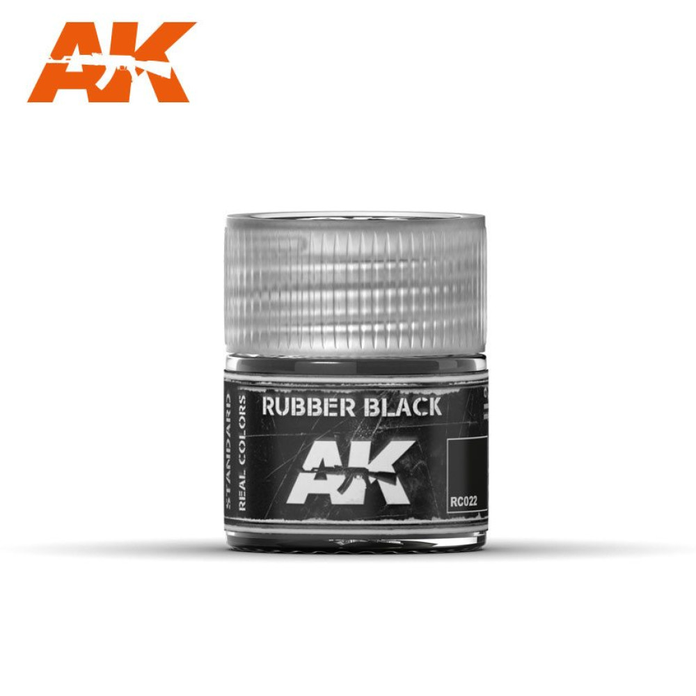 RC022 AK - Rubber Black 10ml